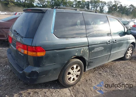 2004 Honda Odyssey Ex from USA, damaged, VIN 5FNRL188X4B117400
